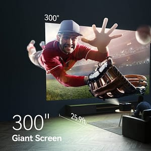 Dangbei Mars Pro 4K projektor pre domáce kino s 3200 ANSI lumenami