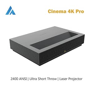 Fengmi Formovie Cinema 4k Pro projektors 2400 ANSI Android Smart System īpaši maza attāluma projektors -