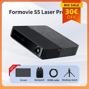 fengmi formovie s5 proiector laser 1100 ansi smart portable alpd 516363