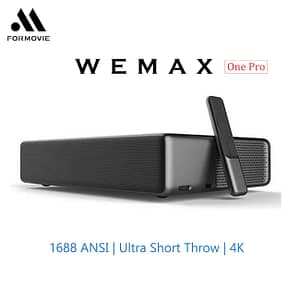 WEMAX ONE 1700 ANSI Lumens Projecteur laser 3D à ultra courte focale Système Android UST Beamer - Nothingbutlabel